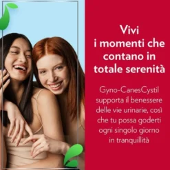 Gyno-canescystil integratore alto dosaggio di d-mannosio per benessere delle vie urinarie 14 bustine