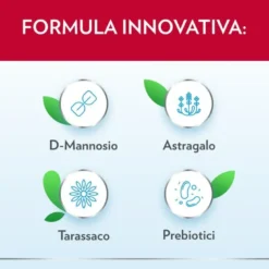 Gyno-canescystil integratore alto dosaggio di d-mannosio per benessere delle vie urinarie 14 bustine