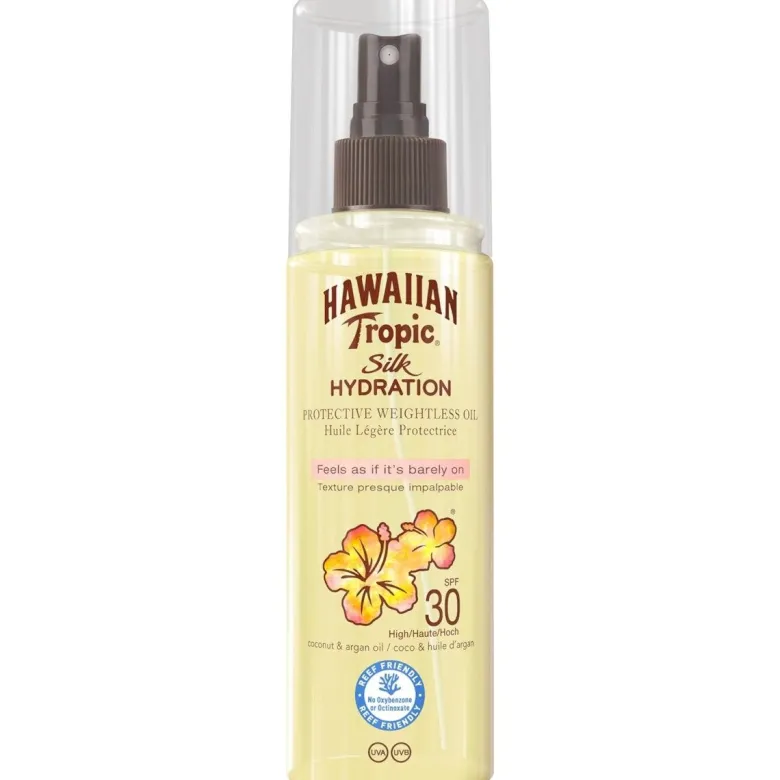 Hawaiian tropic silk hydration oil olio solare spray spf30 150ml