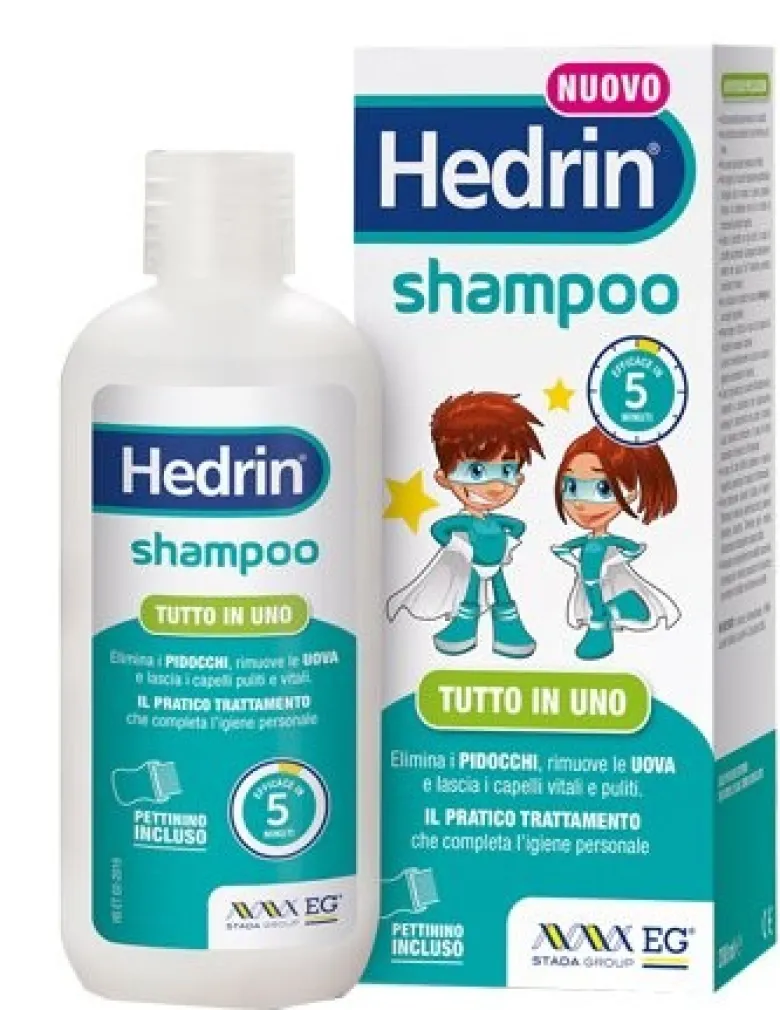 Hedrin shampoo antipediculosi 200 ml