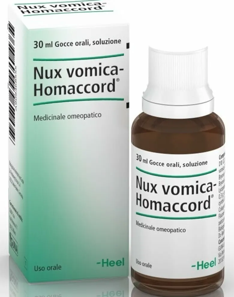 Heel Nux Vomica Homaccord Omeopatico Gocce Digestione 30 ml