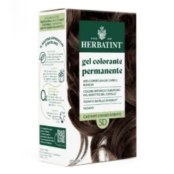 Herbatint gel colorante permanente 5d castano chiaro dorato 170ml