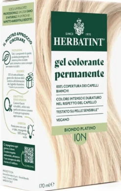Herbatint 10n biondo platino 170 ml
