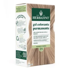 Herbatint Tinta Capelli Gel Permanente 8N Biondo Chiaro 170 ml