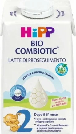 Hipp bio combiotic 2 latte di proseguimento 500ml