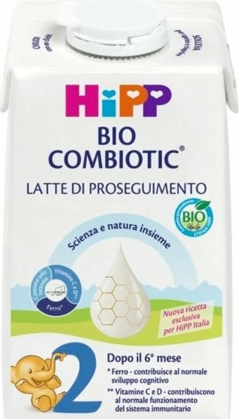 Hipp bio combiotic 2 latte di proseguimento 500ml