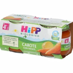 Hipp bio hipp bio omogeneizzato carote con patate 2x80 g
