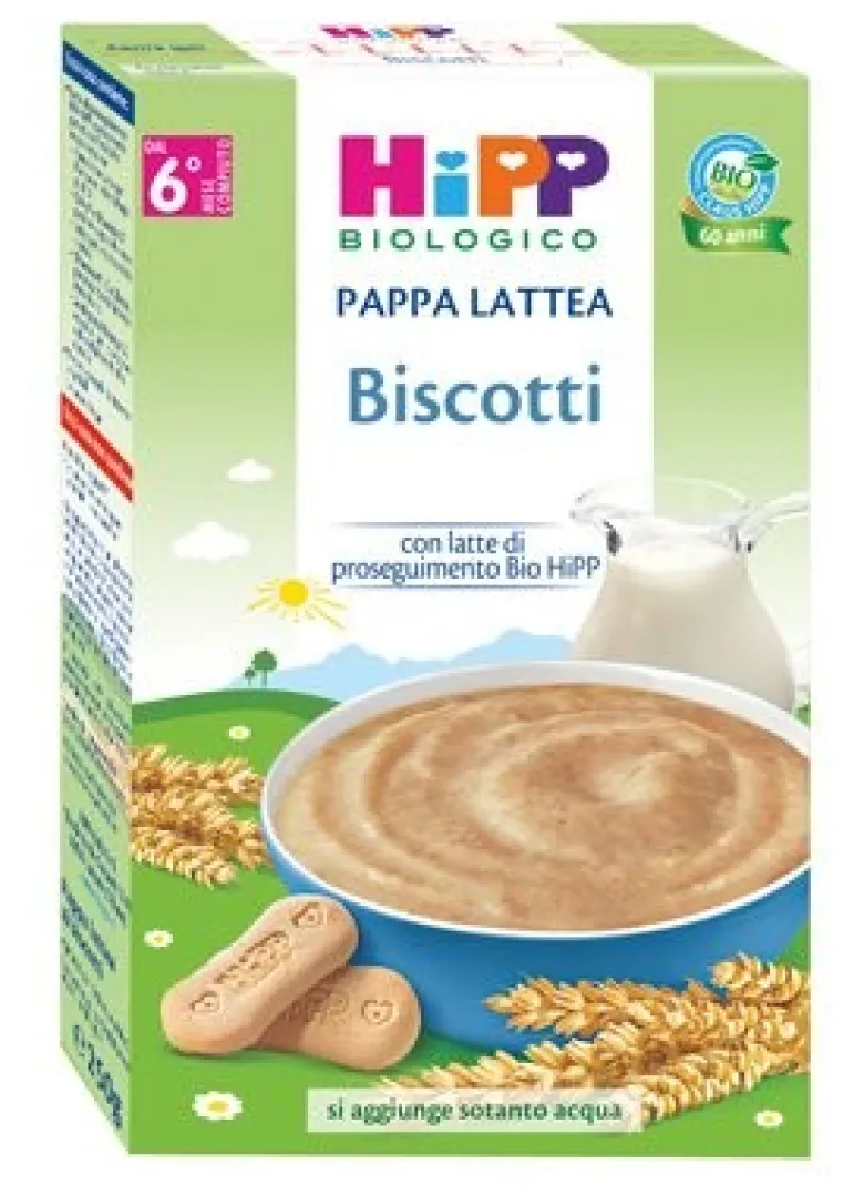 Hipp bio hipp bio pappa lattea biscotti 250 g