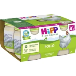 Hipp bio omogenizzato pollo 4x80g