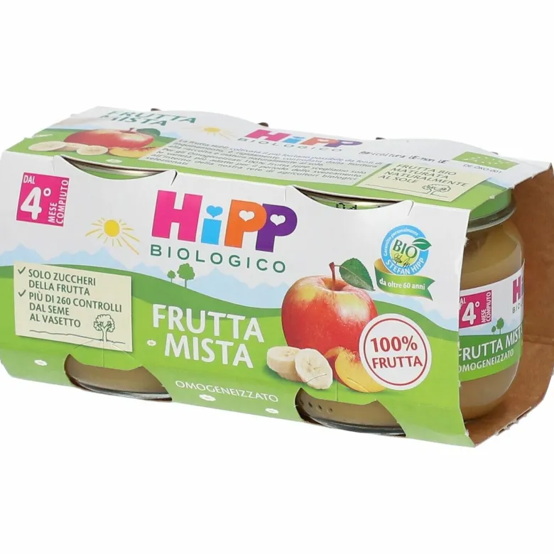 Hipp omogeneizzato frutta mista 2 x 80 g