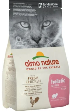Holistic cat kitten pollo/riso 400 g