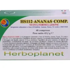 HS112 Ananas Comp. per il Controllo del Peso Corporeo 48 compresse