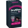 Huggies DryNites Ragazze 8/15 anni Taglia L 27/57kg 9 pezzi