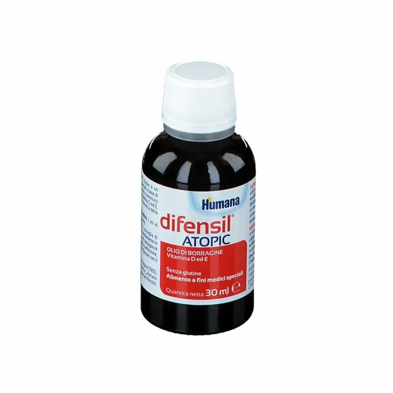 Humana difensil atopic olio borragine dermatite atopica 30 ml