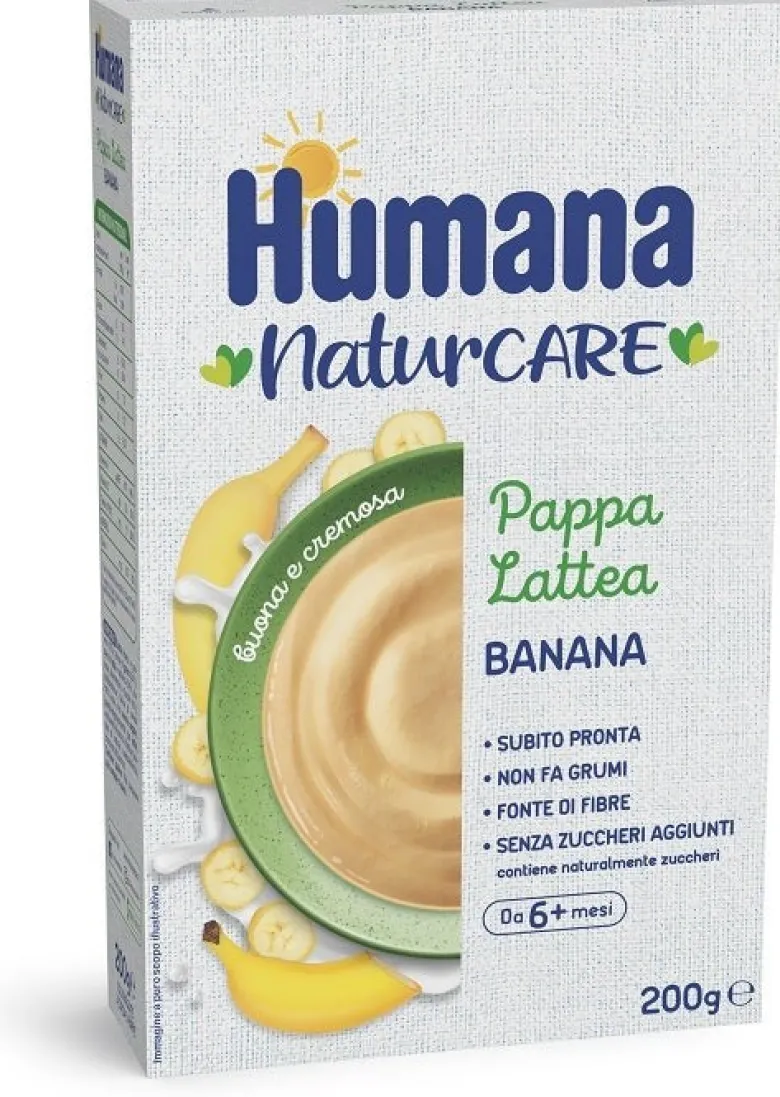 Humana pappa lattea banana 200 g