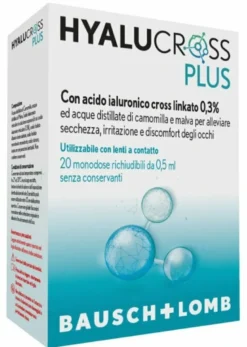Hyalucross Plus Gocce Oculari Per Occhi 20 Flaconcini Monodose