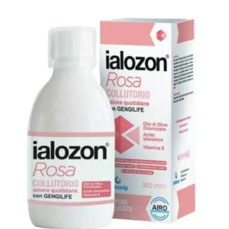 Ialozon Rosa Collutorio Sbiancante 300 ml