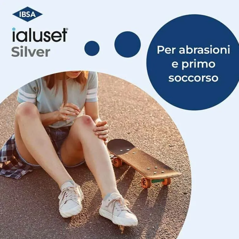 Ialuset Silver Spray Trattamento Lesioni Cutanee 125 ml