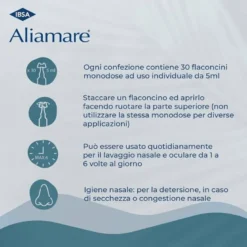 Ibsa Aliamare Soluzione Fisiologica 30 Flaconcini da 5 ml