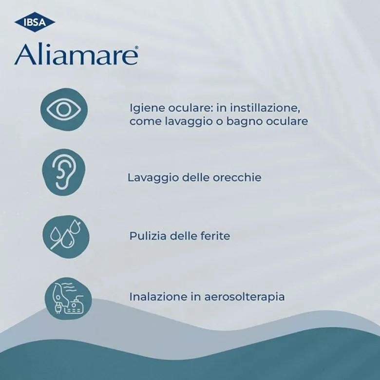 Ibsa Aliamare Soluzione Fisiologica 30 Flaconcini da 5 ml