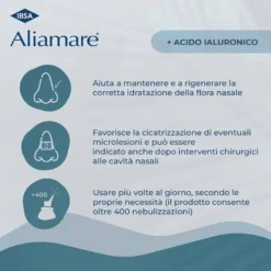 Ibsa Aliamare Spray Nasale Soluzione Isotonica 100 ml