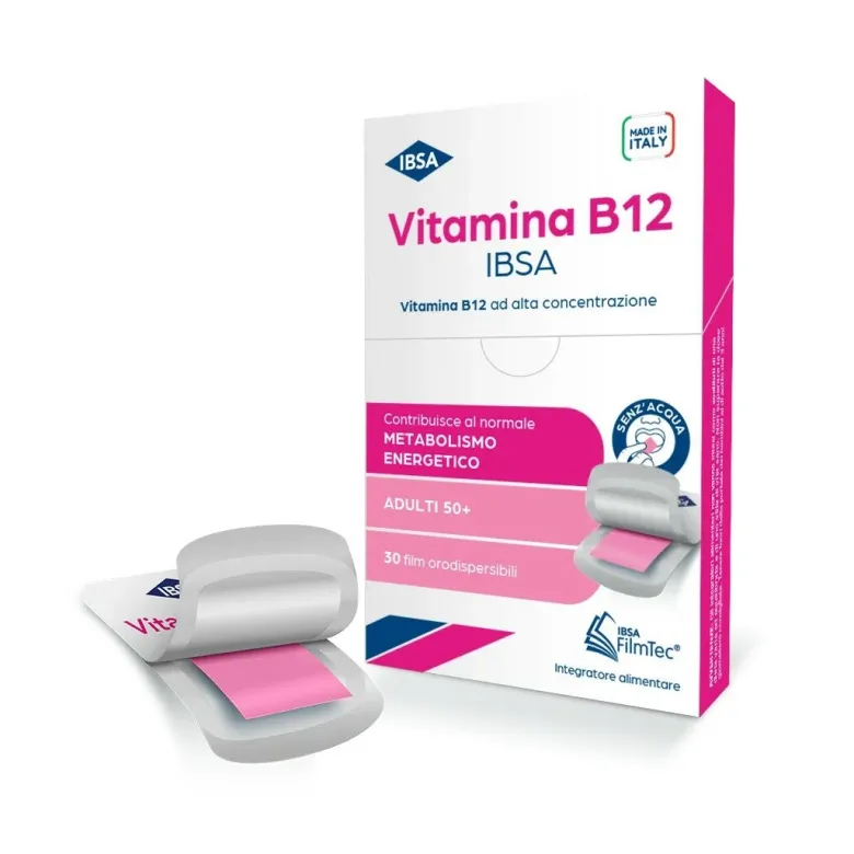 Ibsa Vitamina B12 Integratore Alimentare 30 film orodispersibili