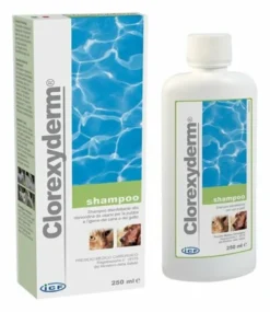 ICF Clorexyderm Shampoo Disinfettante Igiene Cani e Gatti 250ml