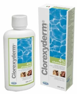 ICF Clorexyderm 4% Soluzione Shampoo Pulizia Cute e Pelo 250ml