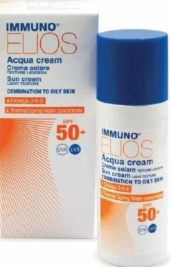 Immuno elios acqua cream spf50+ oily skin 40 ml