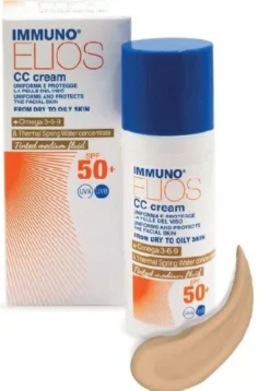 Immuno elios cold cream cream spf50+ tinted medium 40 ml
