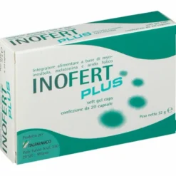 Inofert Plus Integratore di Acido Folico e Myo-Inositolo 20 Capsule