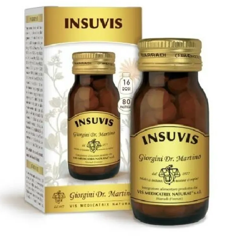 Insuvis Regolarità Livelli di Glucosio 80 Pastiglie