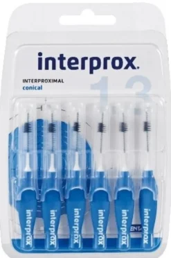 Interprox Conical 6 Scovolini Conici Blu