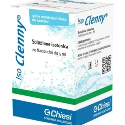 Iso Clenny 20 Flaconcini Monodose Igiene Nasale per Bambini 5 ml