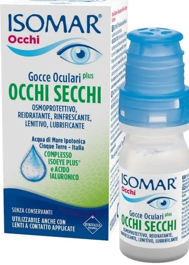 Isomar occhi secchi gocce oculari 10ml