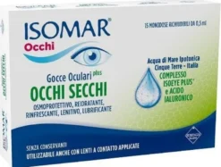 Isomar occhi secchi plus gocce oculari acido ialuronico 0,20% 15 flaconcini
