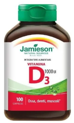 Jamieson vitamina d3 1000 100 compresse