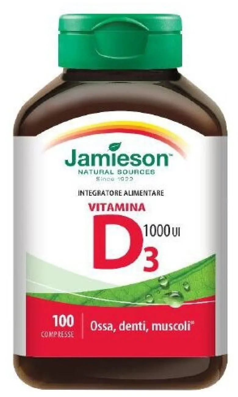 Jamieson vitamina d3 1000 100 compresse