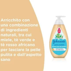 Johnson’s Baby Pure Protect Sapone Mani Per Bambini 300ml