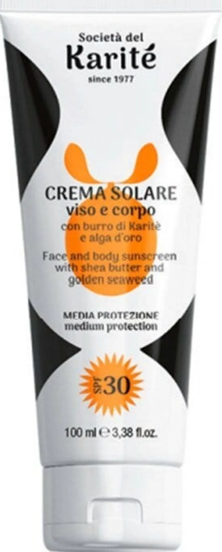 Karité Crema Solare Viso E Corpo SPF30 100ml