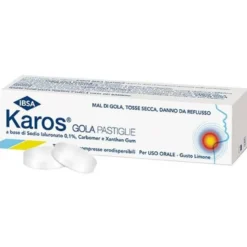 Karos Gusto Limone per Gola Infiammata 20 Pastiglie