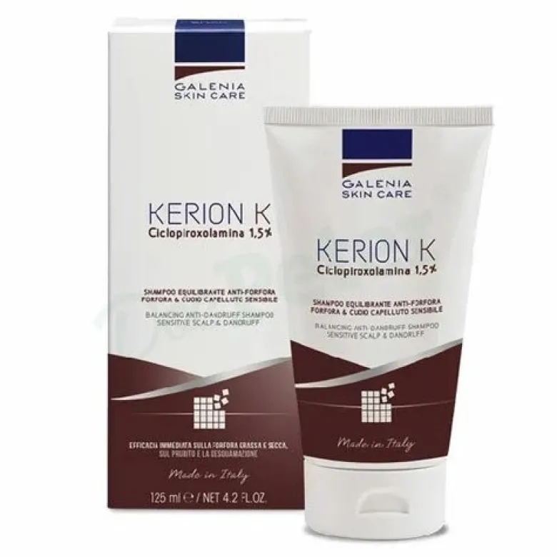 Kerion k shampoo antiforfora new form 125 ml