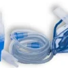 Kit completo per aerosolDispositivo medico CE, classe IIa. Kit completo per aerosolterapia. KIT di ricambio per macchine aerosol ad aria compressa comprensivo di: – nebulizzatore – tubo di raccordo easy grip – boccaglio – erogatore nasale non invasivo – mascherina adulta e pediatrica con elastici. Utilizzabile con tutti i sistemi per areosolterapia ad aria compressa, non compatibile con sistemi ad ultrasuoni.