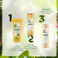 Klorane Crema Doccia Nutritiva Profumo Fiore Frangipane 200 ml