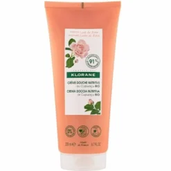Klorane Crema Doccia Nutritiva Profumo Latte di Rosa 200 ml