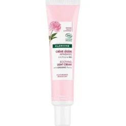 Klorane Crema Leggera Lenitiva Peonia Bio Pelle Sensibile 40 ml