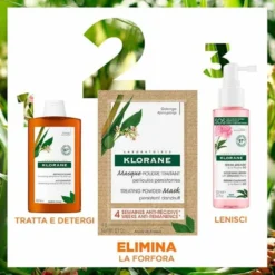 Klorane Maschera in Polvere Antiforfora Galanga 8 bustine