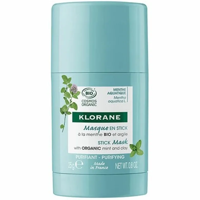 Klorane Maschera Stick alla Menta BIO e all'Argilla 25 g