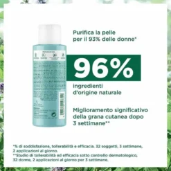Klorane Polvere Purificante 3 in 1 alla Menta BIO e Argilla 50 g