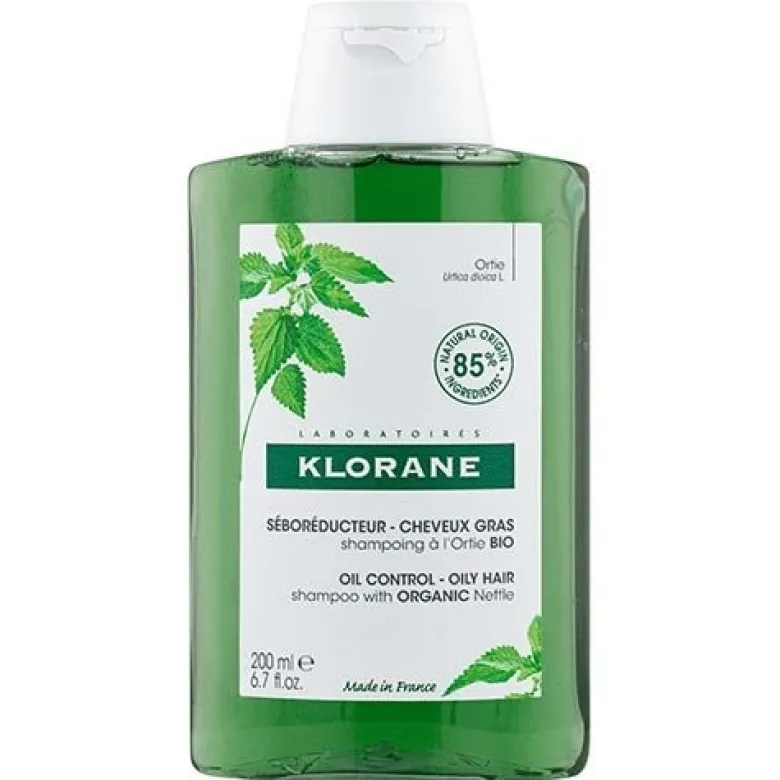 Klorane Shampoo all'Ortica Bio Capelli Grassi 200 ml